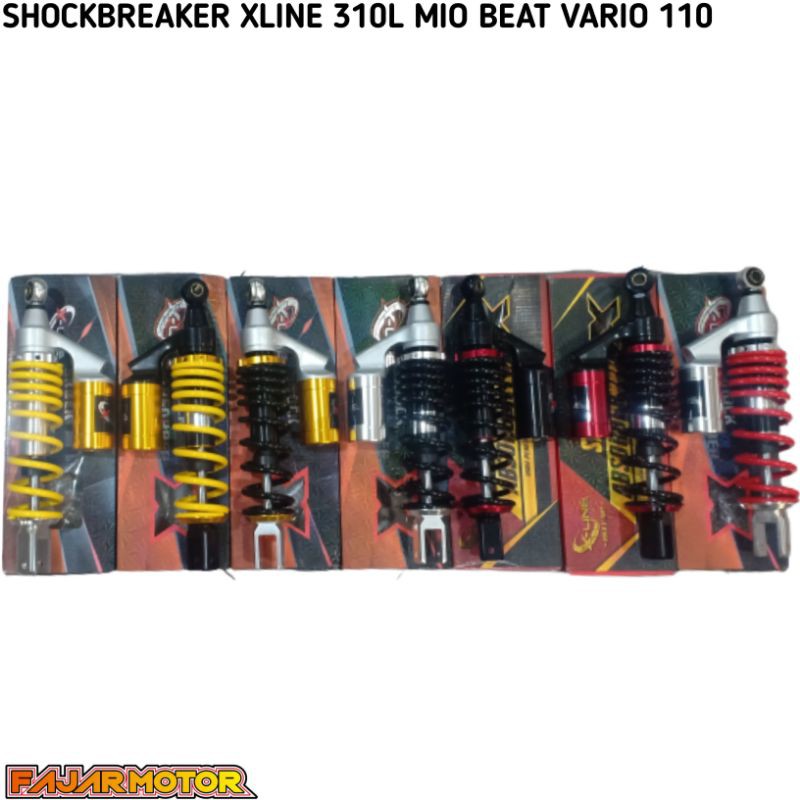 SHOCKBREAKER TABUNG XLINE 310 MATIC BEAT MIO SCOOPY VARIO