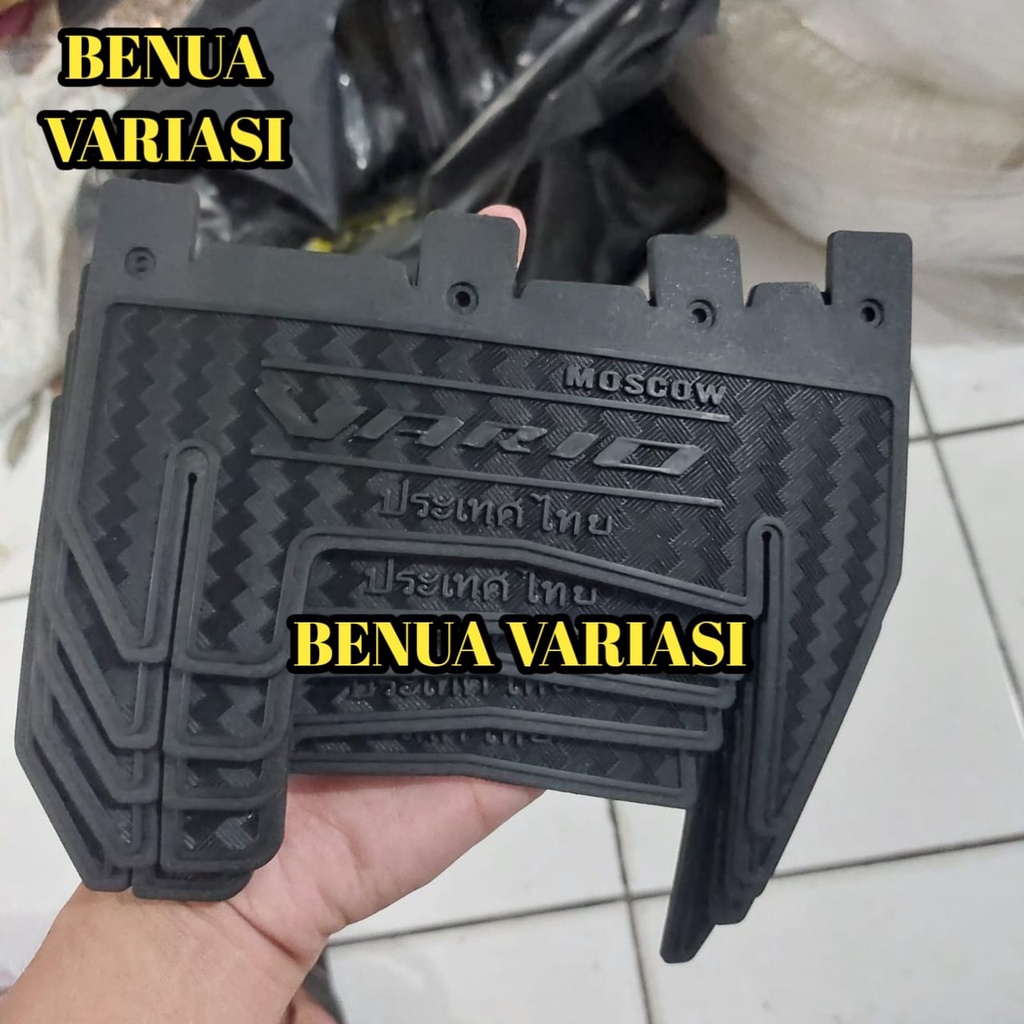 Grosir Mudflap Vario 125 150 Esp Karbon Mudflap Vario 125 150 Esp New Carbon Moscow Karet Pelindung