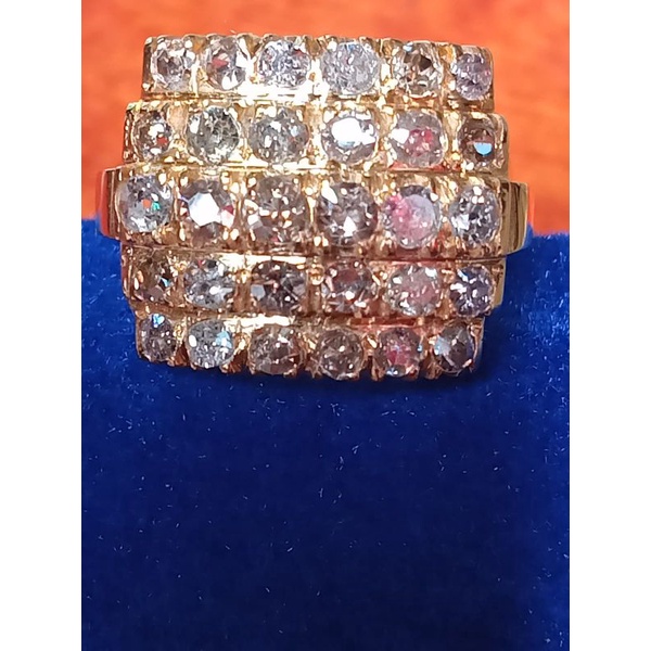 cincin berlian banjar model tangga presiden