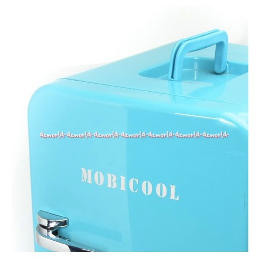 Mobicool F15 Box Pendingin &amp; Penghangat Portabel Biru Kulkas Mini Mobil Kapasitas 15Liter