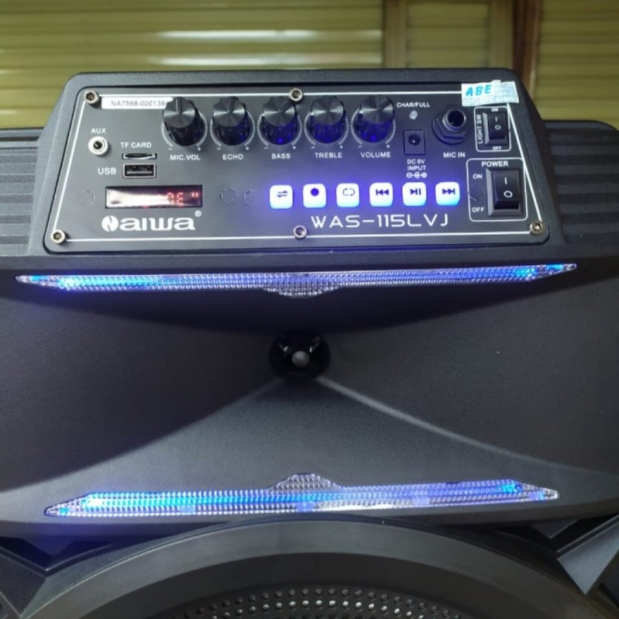 Speaker aktif Aiwa 115lvj bluetooth bisa karaoke dr youtube