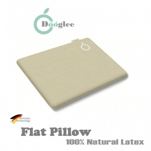 Dooglee Flat Pillow 100% Natural Latex