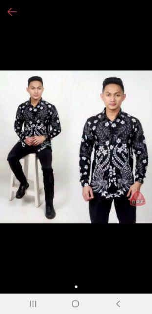 Bswart Batik Hrb026 Kenongo Hem Pendek Padi Pekalongan M L Xl Batik Pria Murah Modern Grosir