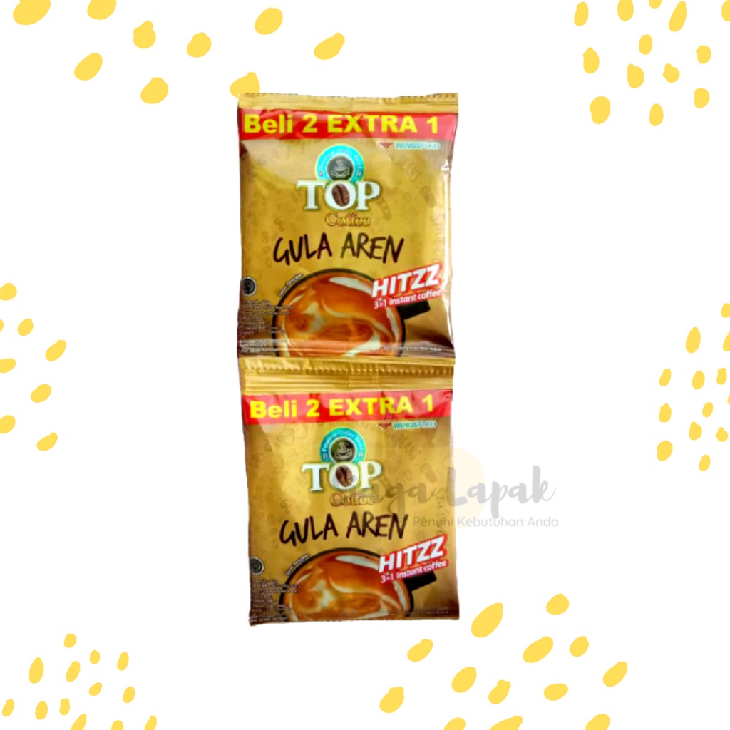 Kopi Top Gula Aren Sachet 22gr - beli 2 gratis 1