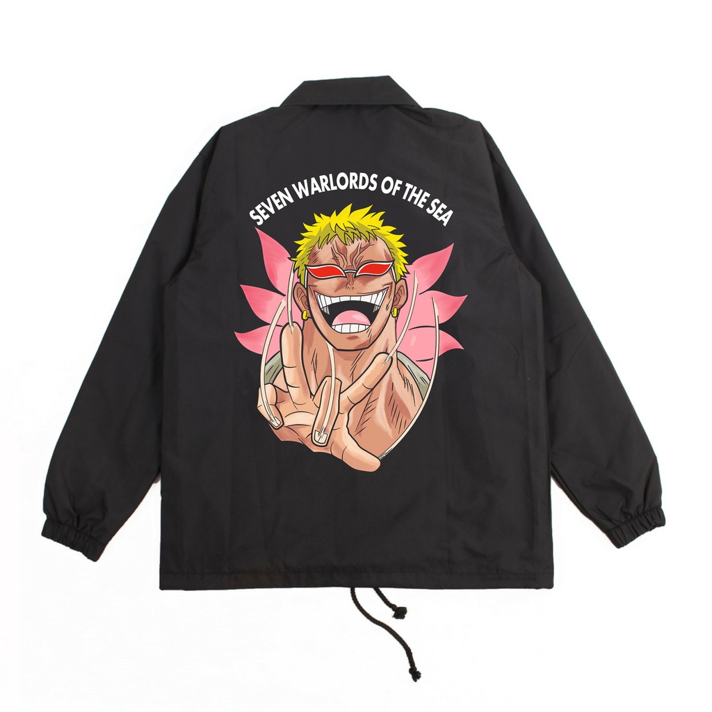 Jaket Coach Anime One Piece Doflamingo
