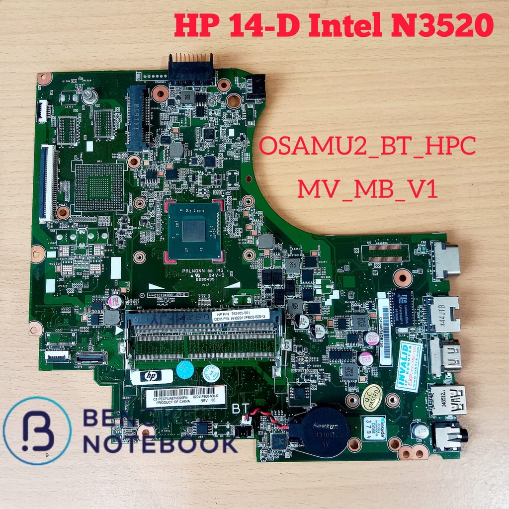 Motherboard HP 14-Dxxx series AMD Processor Onboard OSAMU2_BT_