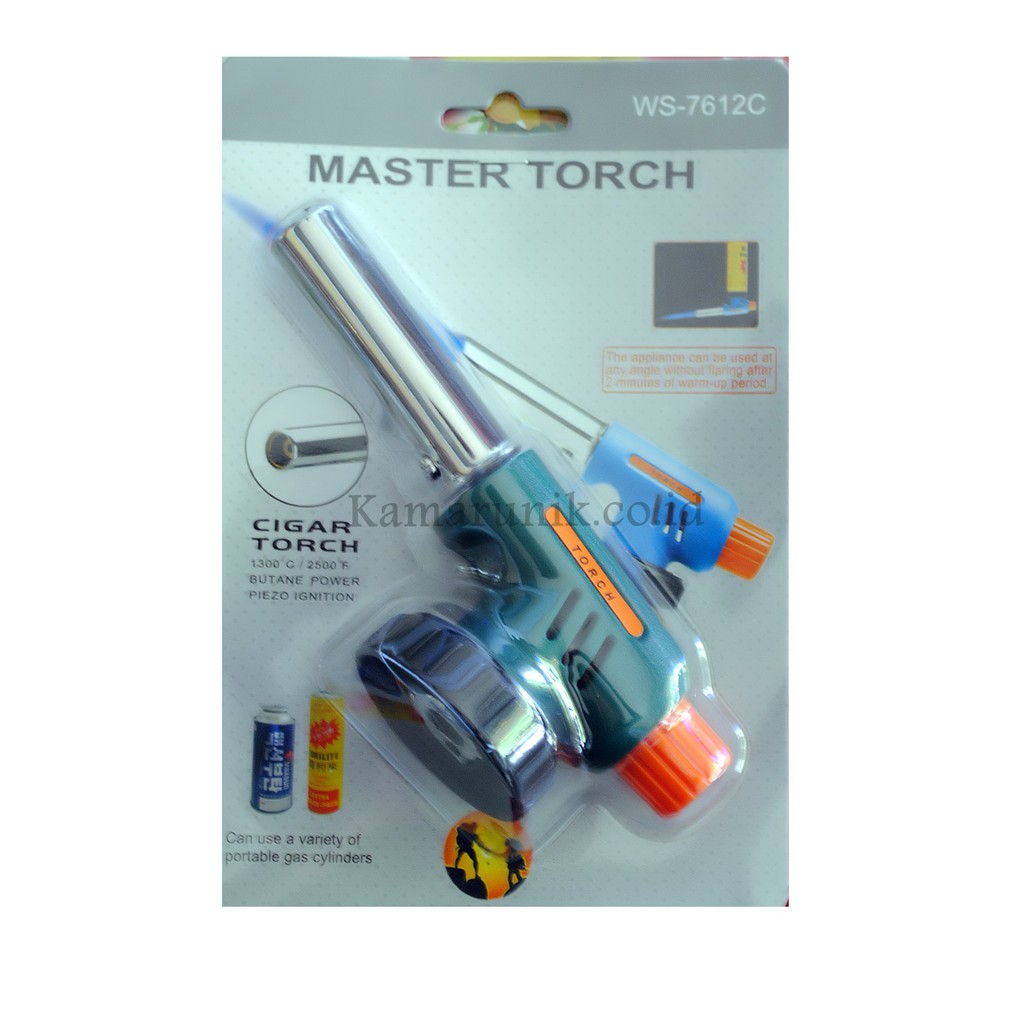 New Item! MASTER TORCH WS 7612C, KEPALA GAS PORTABLE BLOW TORCH Baru!