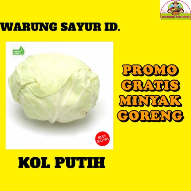 

KOL PUTIH 500 GRAM