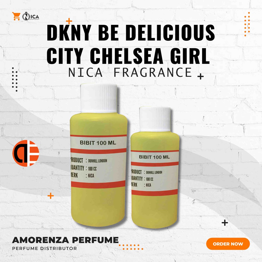 CHELSEA SEARAH DKNY BE DELICIOUS CITY CHELSEA GIRL  BIBIT NICA 100ML