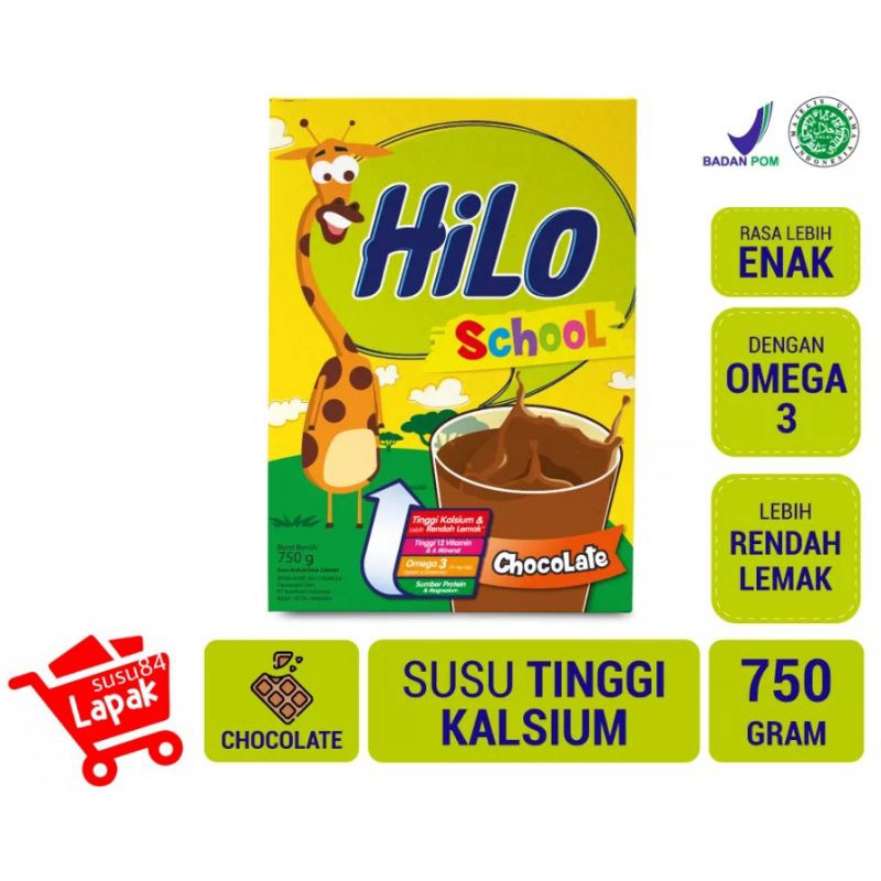 

Promo Hilo School Cokelat 750Gram -susu tinggi kalsium