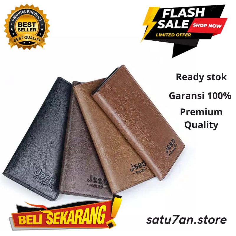 ORIGINAL DOMPET JEEP BULUO / DOMPET JEEP PANJANG PREMIUN