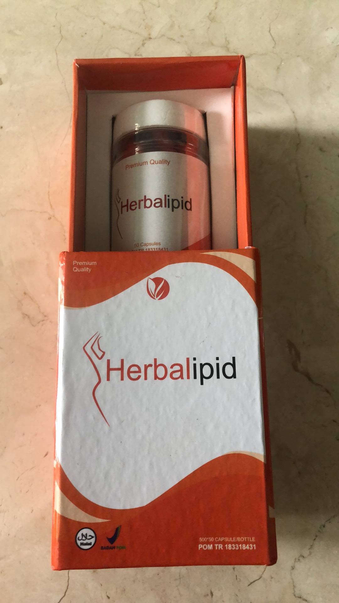 Obat Diet Ampuh Dan Aman Herbalipid Slimming Capsule Shopee Indonesia