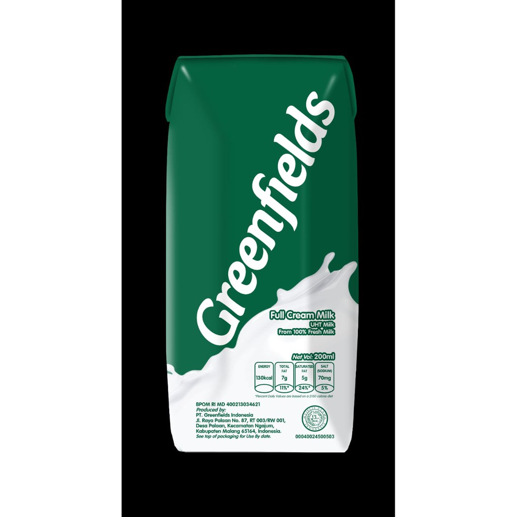 

GREENFIELDS UHT FULL CREAM 200 ML
