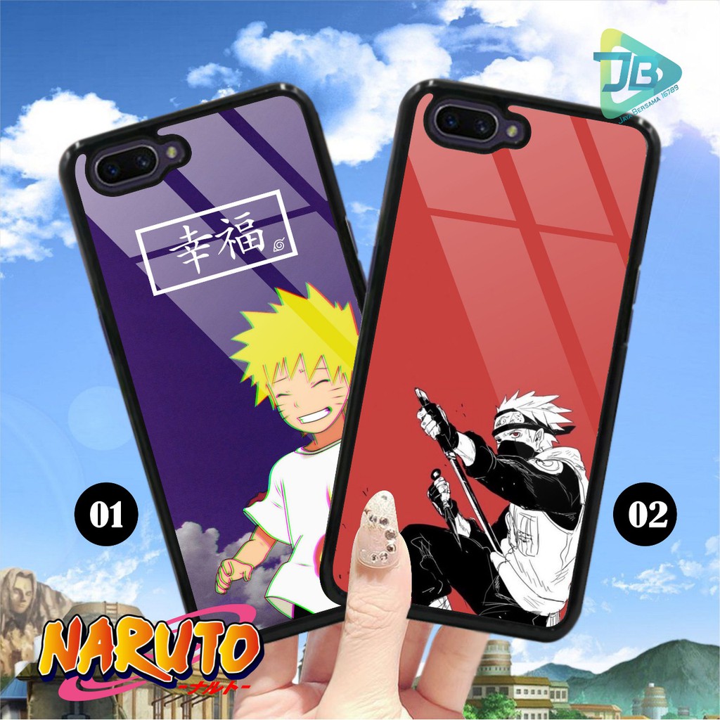 HARDCASE 2D GLOSSY NARUTO OPPO VIVO XIAOMI SAMSUNG REALME IPHONE ALL TYPE JB4669