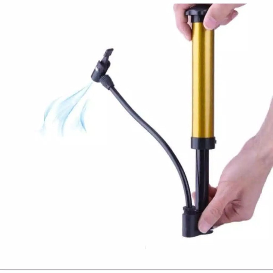 POMPA ANGIN PORTABLE / POMPA BAN SEPEDA / POMPA BOLA POMPA MULTIFUNGSI SERBAGUNA