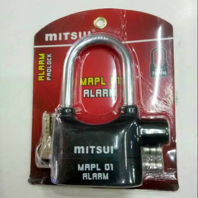 Gembok alarm motor / sepeda / toko