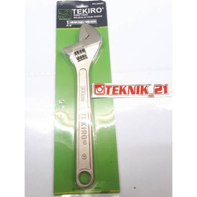 KUNCI INGGRIS TEKIRO 12 IN KUNCI INGGRIS 300 MM