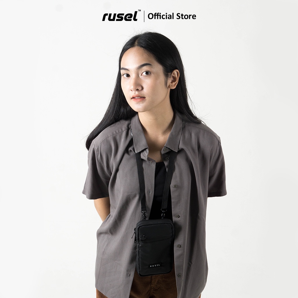 RUSEL CO I Sling bag mini Taka I Hanging wallet I card holder pria