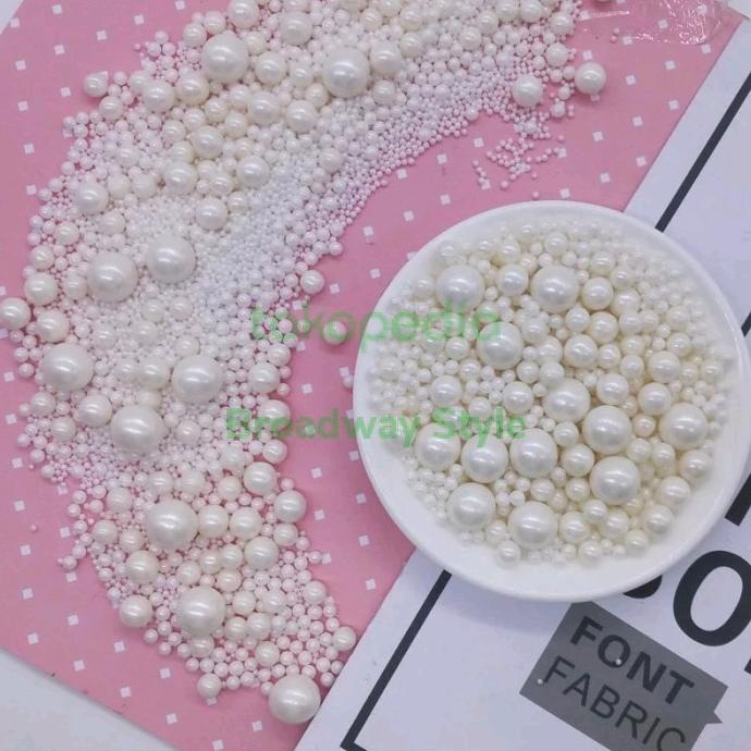 

Hiasan Mutiara Kue / Sprinkle Confetti Kue /Cake Pearl Sprinkle Edible TERLARIS TERPERCAYA ORIGINAL