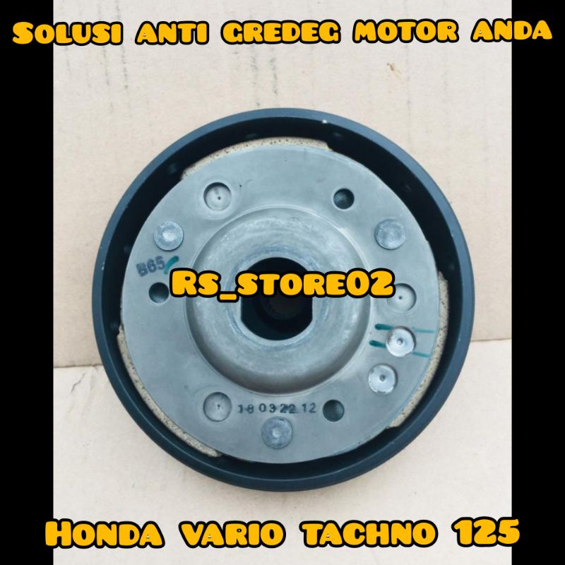 MANGKOK KAMPAS GANDA ORIGINAL HONDA VARIO TACHNO 125 ANTI GREDEG