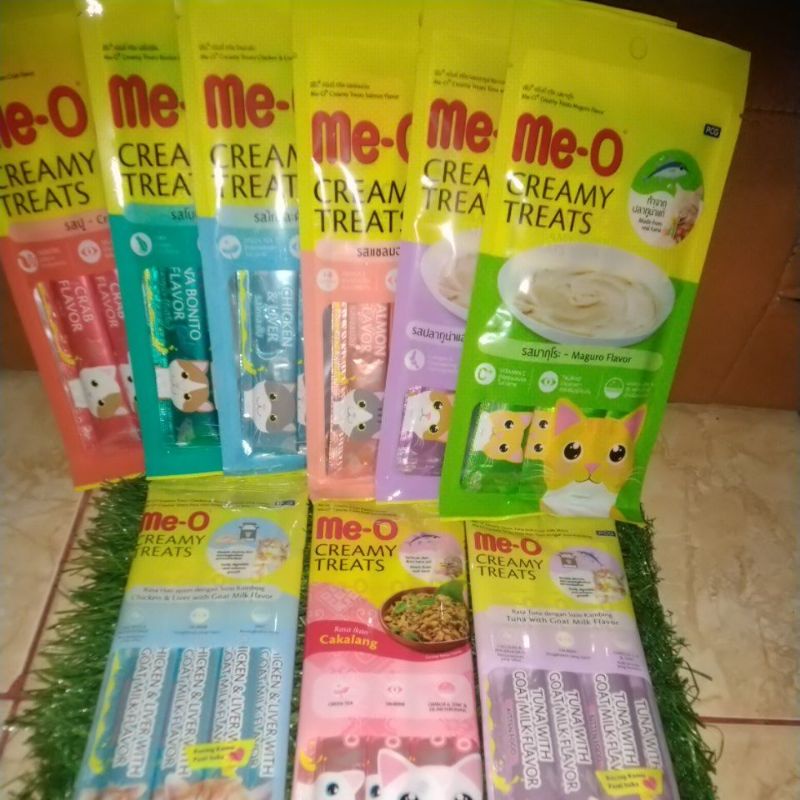 Meo Creamy / Me-o Creamy Treats Snack Kucing 15 Gram