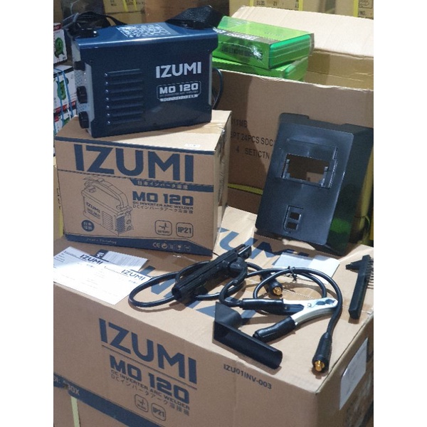 IZUMI MO 120 MESIN LAS INVERTER MO120 ARC WELDER 450 WATT