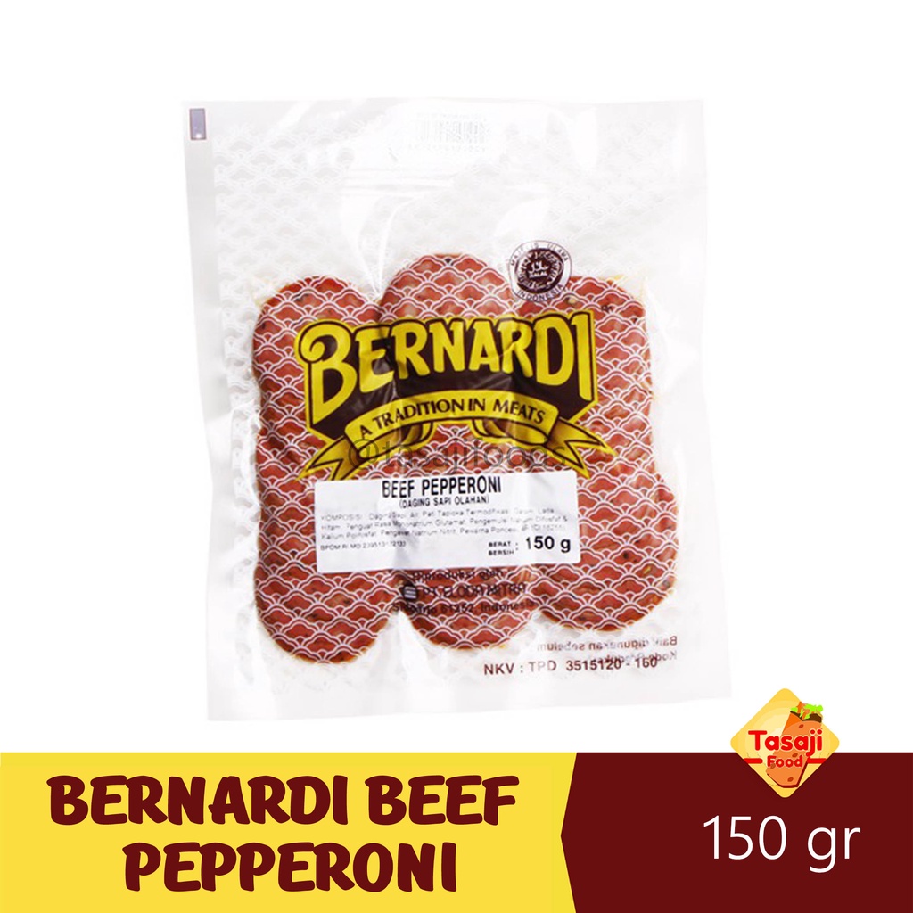

Bernardi Beef Pepperoni 150 Gram