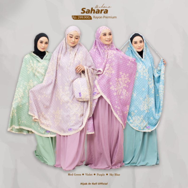 Terbaru √ Mukena Sahara Ar Rafi || Mukena Ar Rafi Motif Terlaris || Anniha Collection