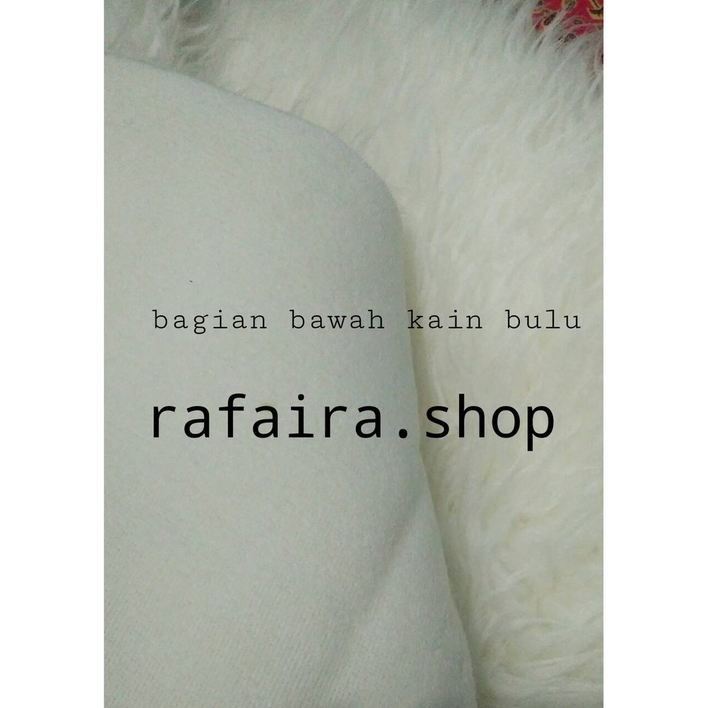 Promo Karpet bulu korea kain bulu korea putih alas foto bulu korea putih