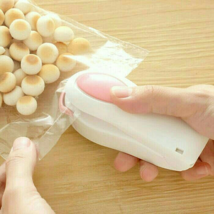 MINI HAND SEALER / PEREKAT PLASTIK MAKANAN RINGAN / PENYIMPAN MAKANAN