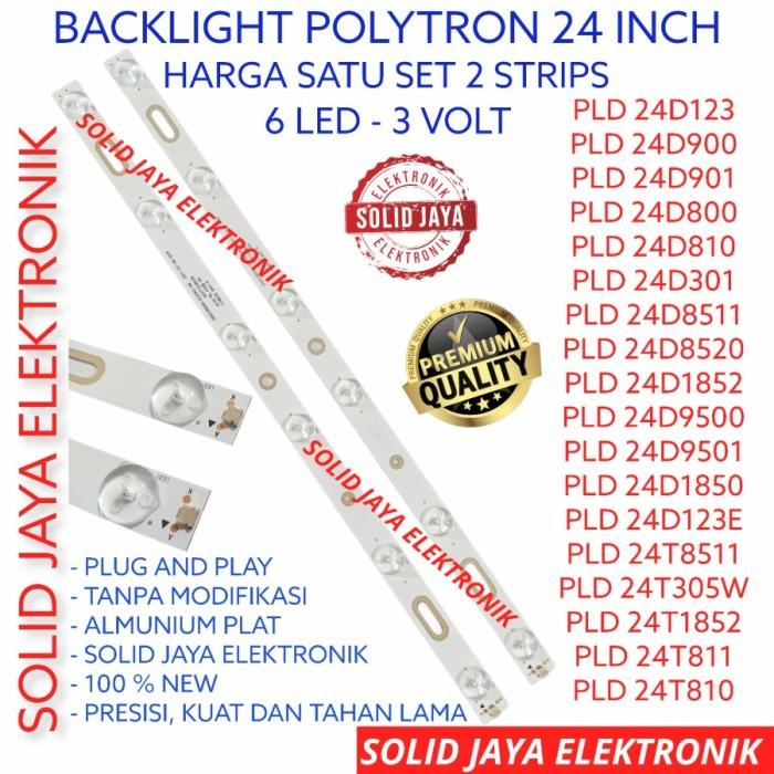 BACKLIGHT POLYTRON 24 INC PLD 24D305 PLD24D123 PLD24D1850 LAMPU BL