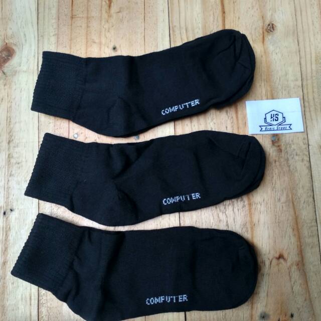 Kaos kaki hitam pria dewasa all size computer all size