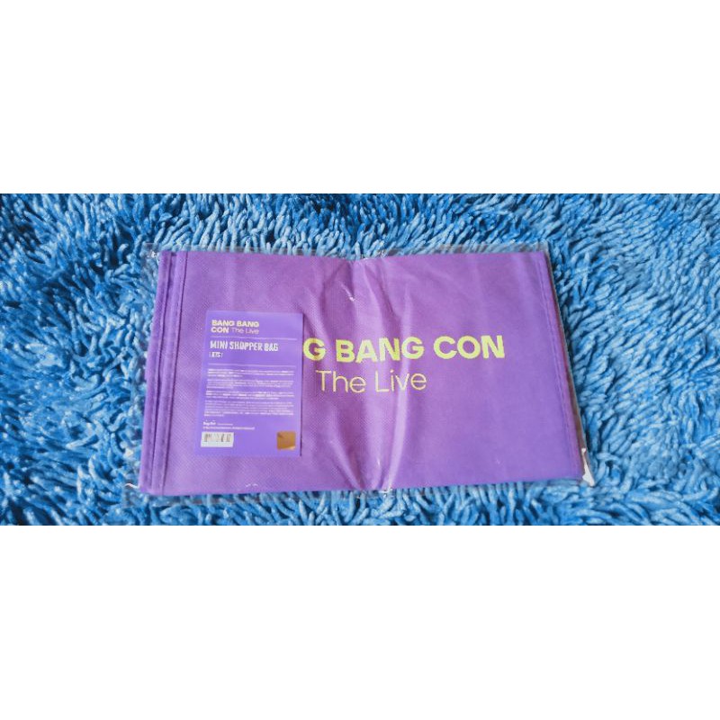 OFFICIAL MINI SHOPPER BAG BTS BANG BANG CON THE LIVE