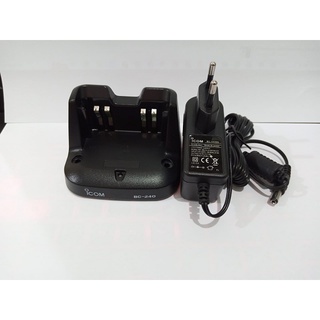 Charger Dekstop HT Icom V86 Walkie Talkie | Cas Destop H T IC V86 Handy Talky | Carger duduk Hate Ikom IC-V86 | Toko Radio Komunikasi