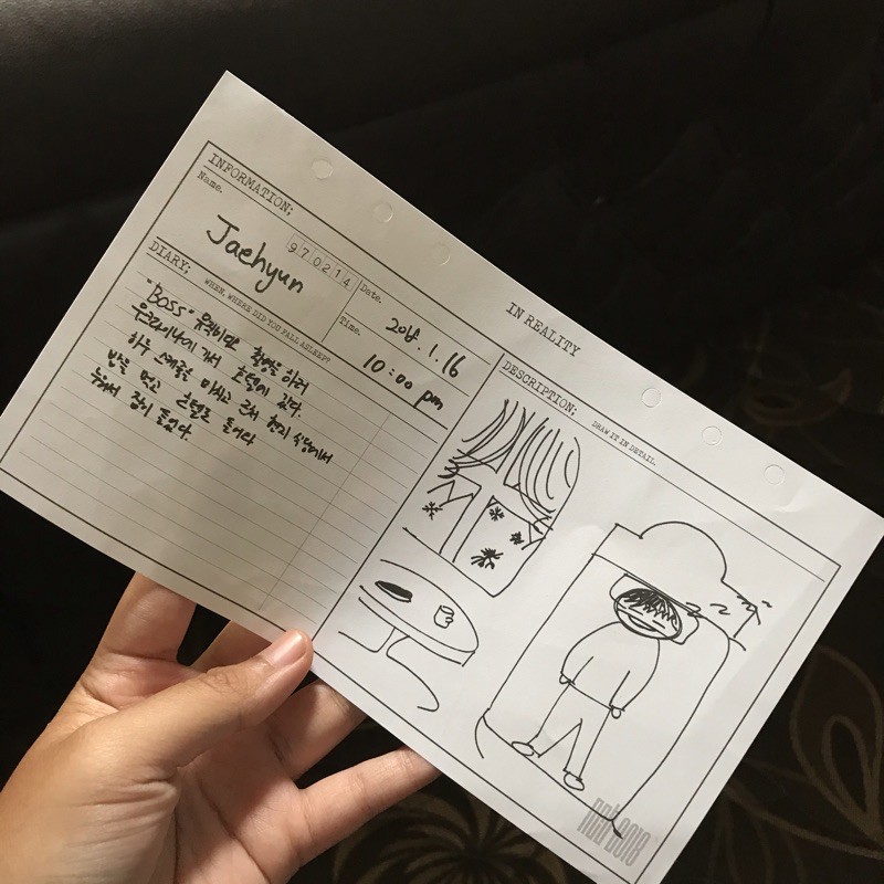 [BOOKED] EMPATHY REALITY JAEHYUN DIARY