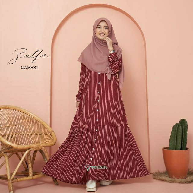 Zulfa Dress by Greenism