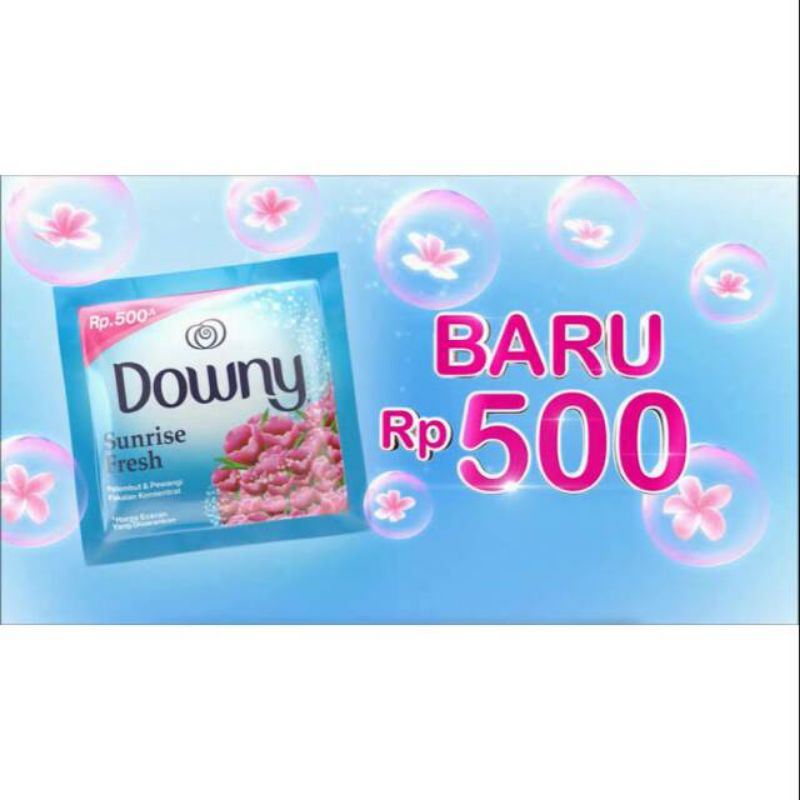 Jual Downy Pelembut And Pewangi Pakaian Downi Sachet 500 An 11ml Shopee