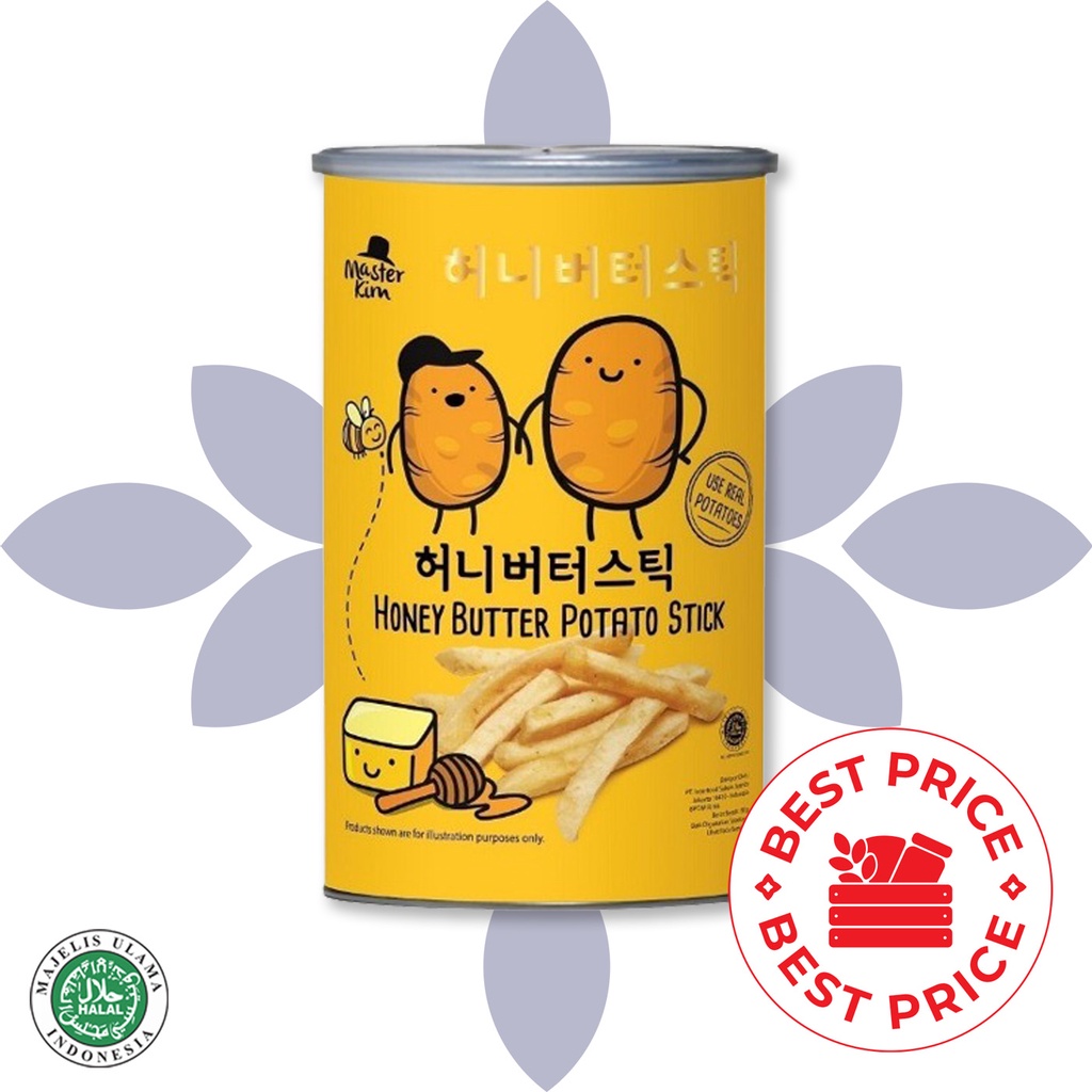 MASTER KIM - POTATO STICK HONEY BUTTER (KALENG TUBE) - 70 GR