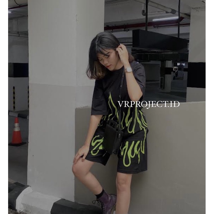 VRPROJECT.ID // Billie eilish fire flame set oversized-2