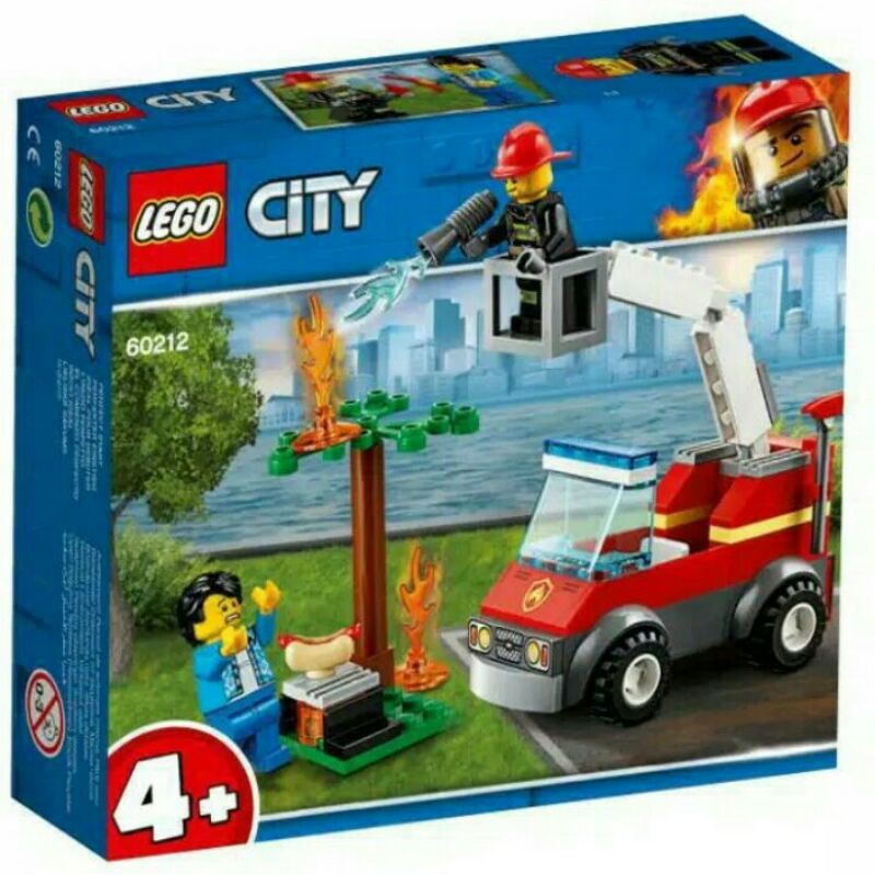 Lego City Murah Mobil Pemadam Kebakaran 4+ ORI 100%