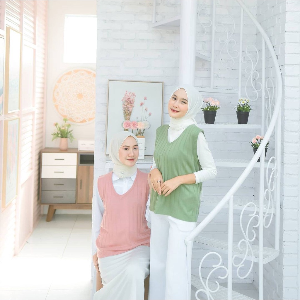 VEST RAJUT MURAH/ROMPI/BAJU RAJUT