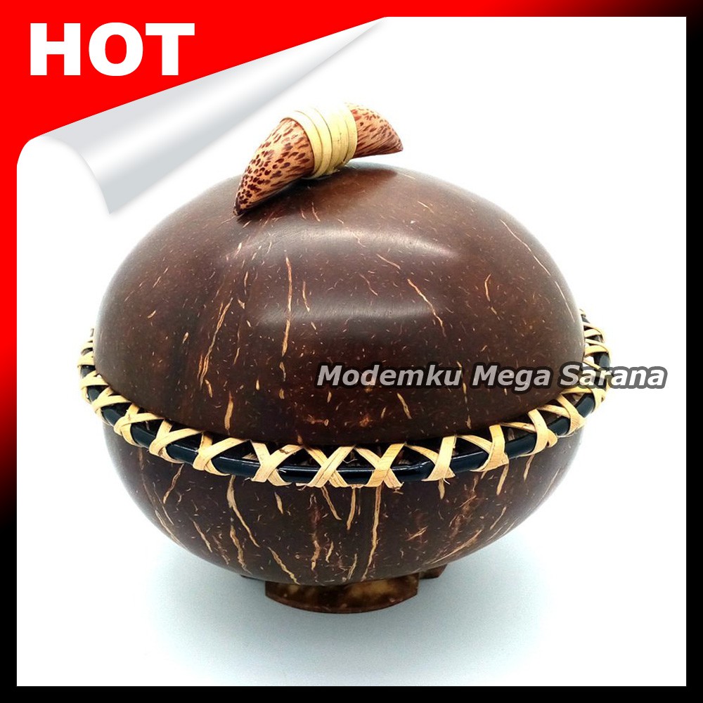 Toples Lucu Unik Batok Kelapa Handle Glugu