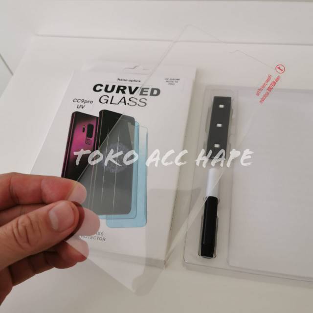 TEMPERED GLASS SAMSUNG S20 PLUS KACA UV GLUE CURVE PREMIUM TERMURAH