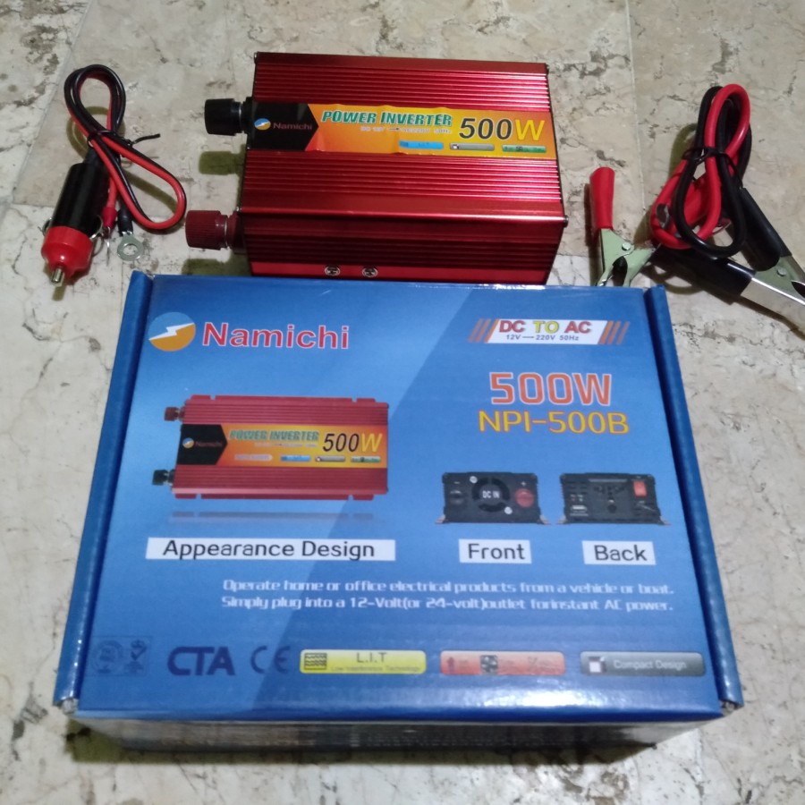 Power Inverter Mobil 500 watt DC ke/ to AC
