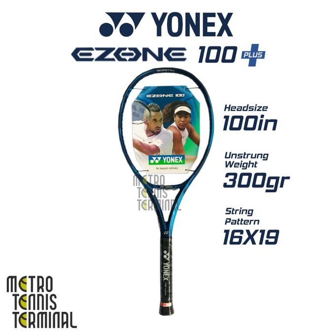 [[COD]] Yonex Ezone 100 Plus Deep Blue 2021 ( Raket Tenis ) BERGARANSI Kode 1329