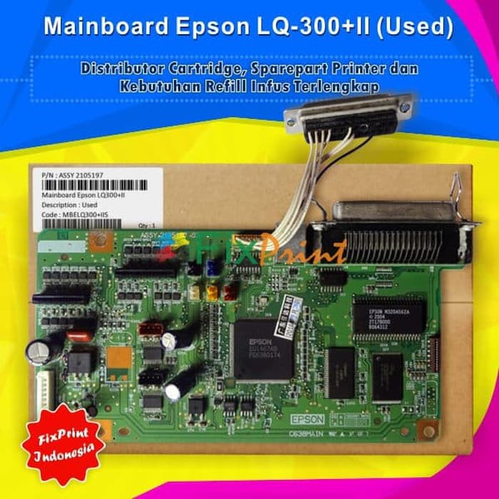 Board Mainboard Printer Epson LQ300+II Motherboard LQ-300+II LQ 300+II FPS972