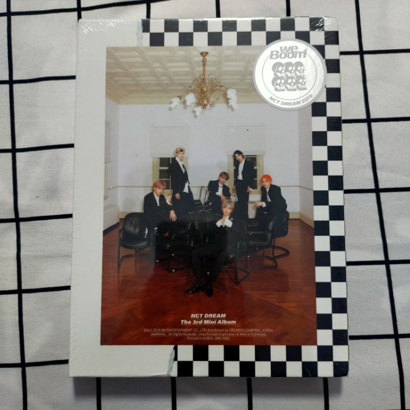 ALBUM SEALED NCT DREAM WE BOOM