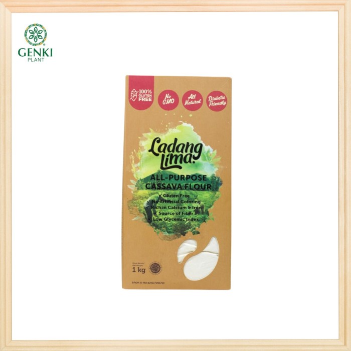 

PROMO [COD] Organic & Gluten Free All - Purposed Flour 1000g - Ladang Lima