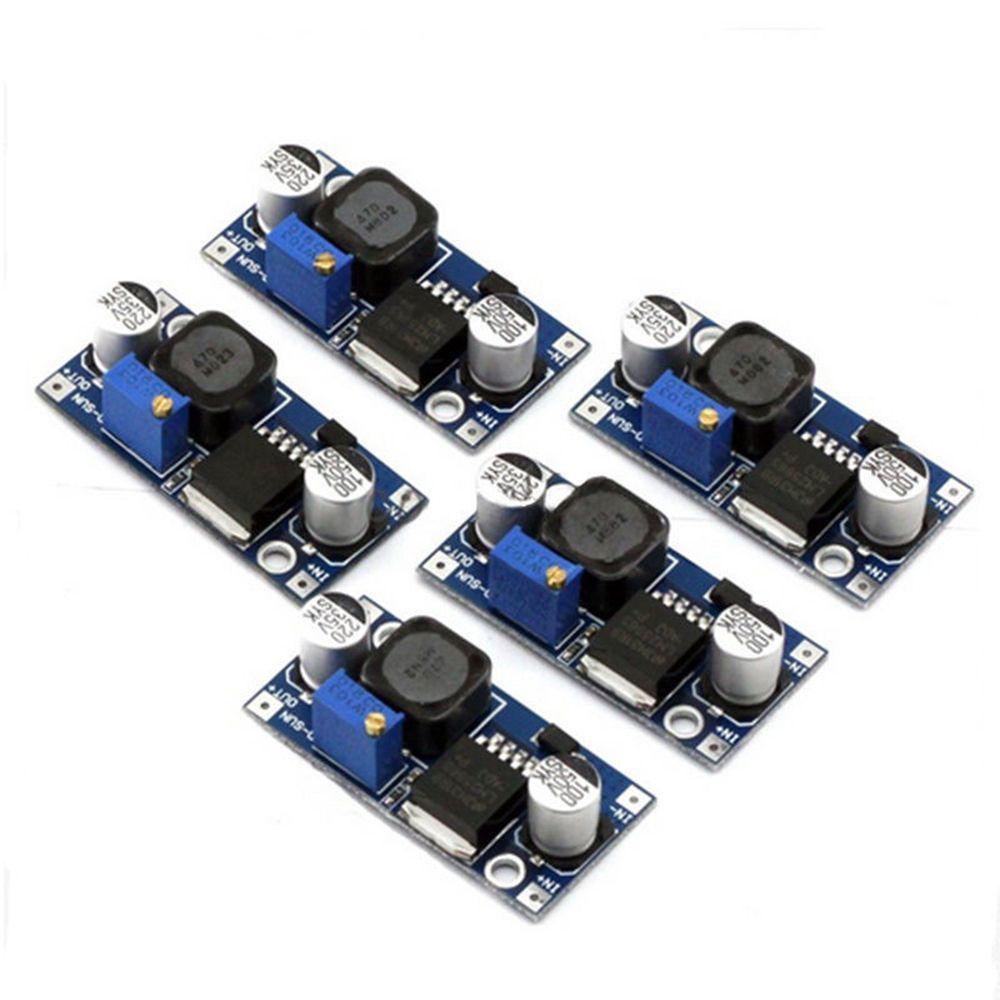 LANFY LM2596S Voltage Regulator Hot Inverter Module DC-DC New Supply Durable Buck Converter 1.5-35V Power/Multicolor