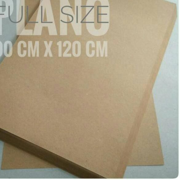 

Ykn ( 5 Lembar ) Kraft Liner 125 Gsm / Kertas Samson Uk Plano 90 cm X 120 cm BCY Y